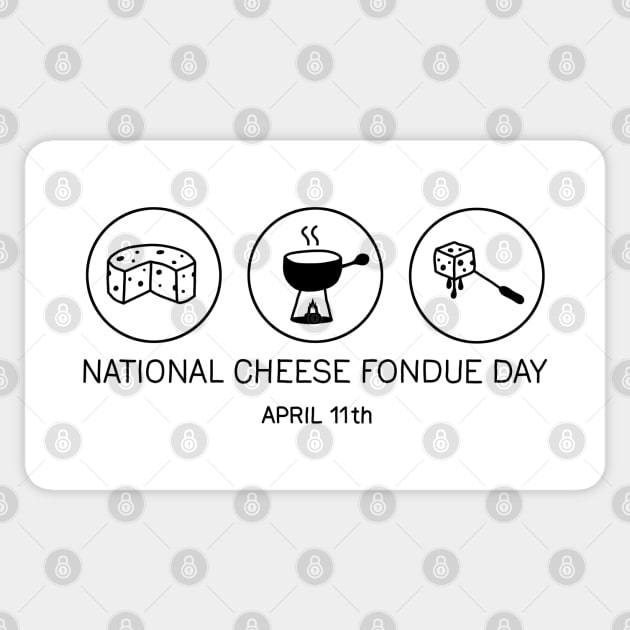 National Cheese Fondue Day Sticker by valentinahramov